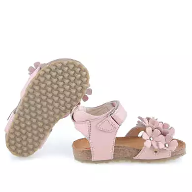 (2640D/2641D) Emel Pink Flowers sandals