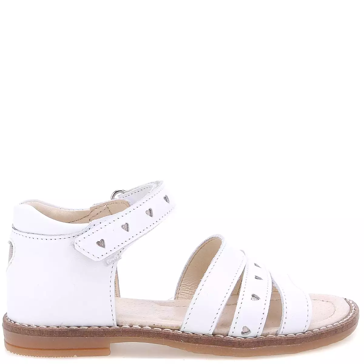 (2715-4) Emel white sandals