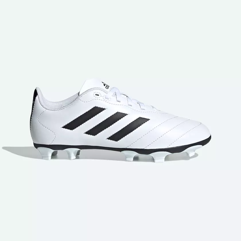 ADDIAS JUNIOR GOLETTO VIII WHITE FOOTBALL BOOTS