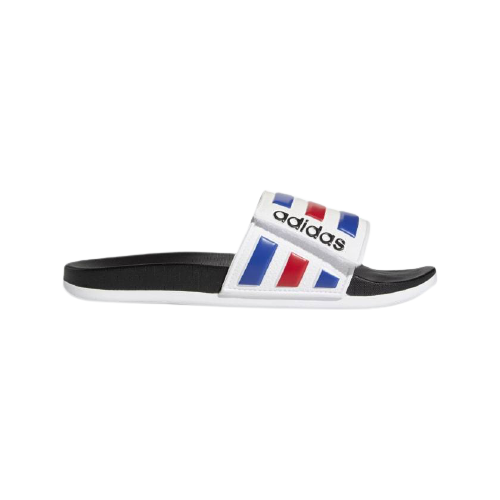 Adidas Adilette Comfort Adjustable Mens Slide -White