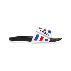 Adidas Adilette Comfort Adjustable Mens Slide -White