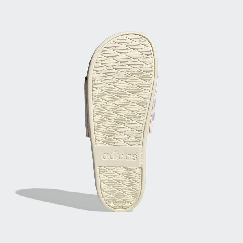 Adidas Adilette Comfort  Women's Slide -White/Purple