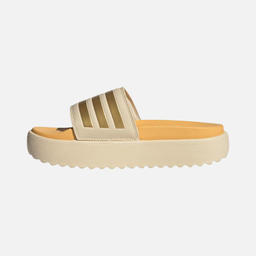 Adidas Adilette Paltform Women's Slide -Crystal Sand