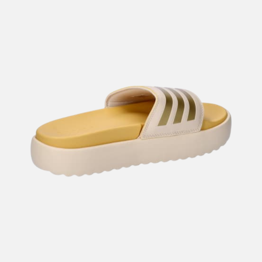 Adidas Adilette Paltform Women's Slide -Crystal Sand