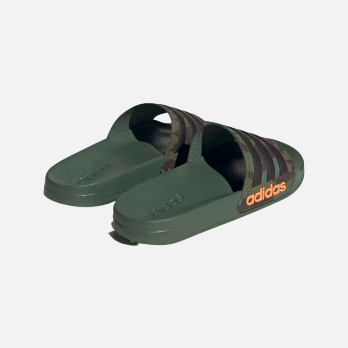 Adidas Adilette Shower Unisex Slide -Core Black/Core Black/Screaming Orange