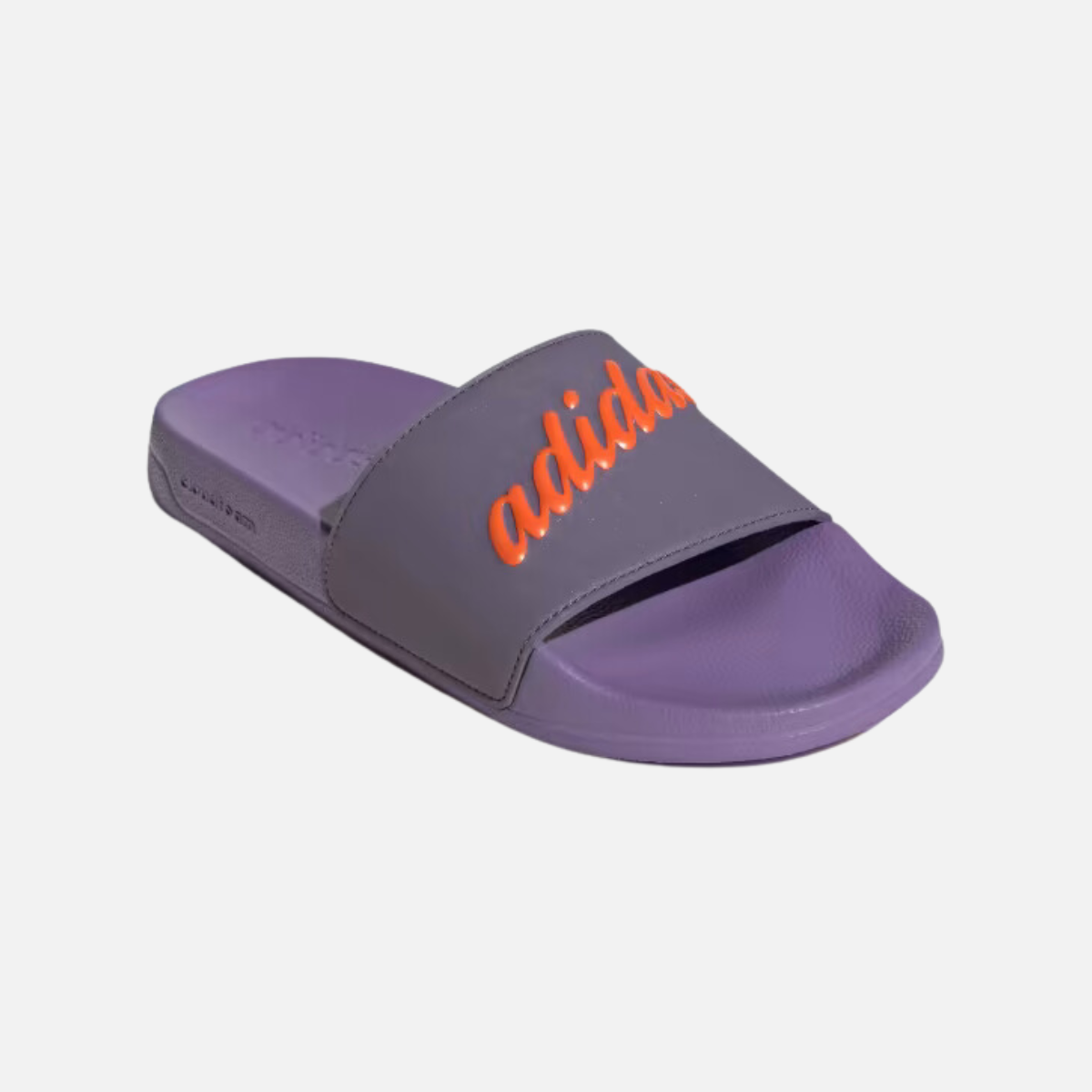 Adidas Adilette Shower Women's Slide -Shadow Violet/Impact Orange/Violet Fusion