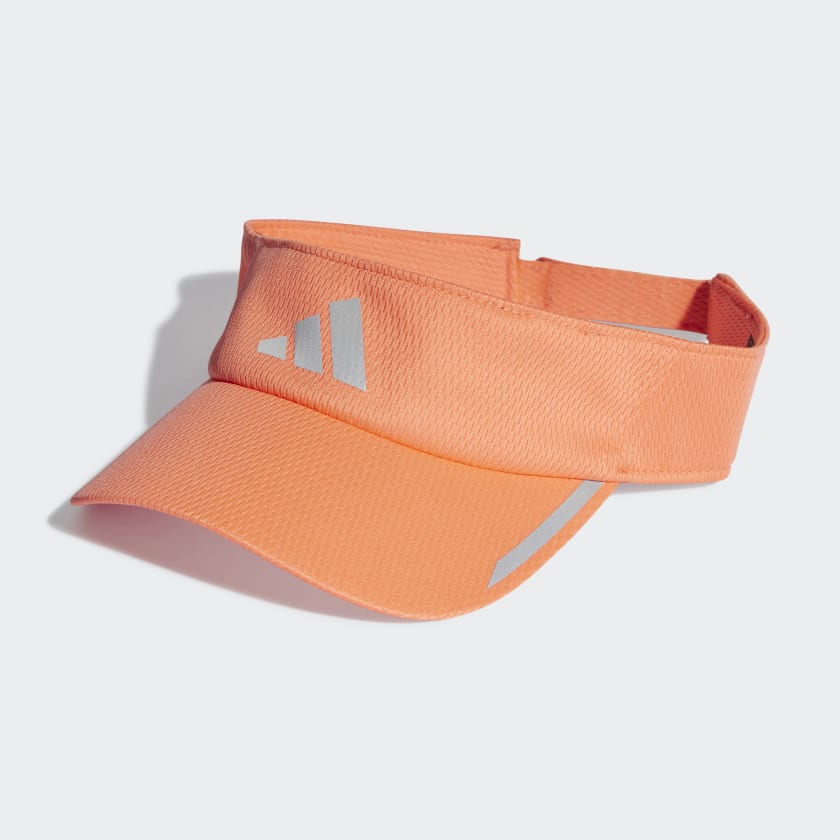 Adidas Aeroredy Running Visor - Coral Fusion/Reflective Silver