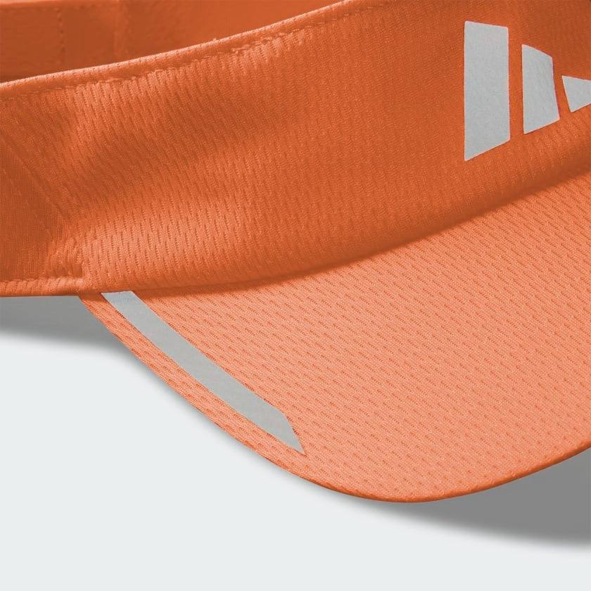 Adidas Aeroredy Running Visor - Coral Fusion/Reflective Silver