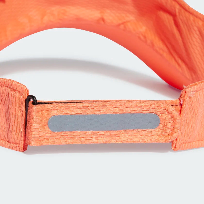 Adidas Aeroredy Running Visor - Coral Fusion/Reflective Silver