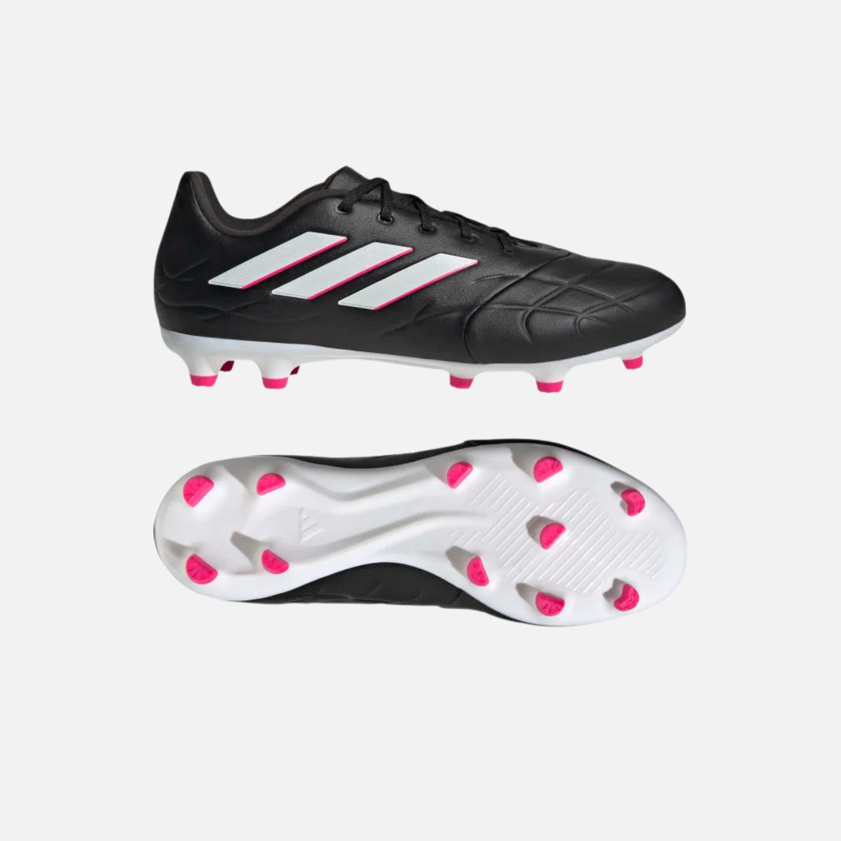 Adidas Chimpunes Copa Pure.3 Ground Studs- Core Black/Zero Metalli