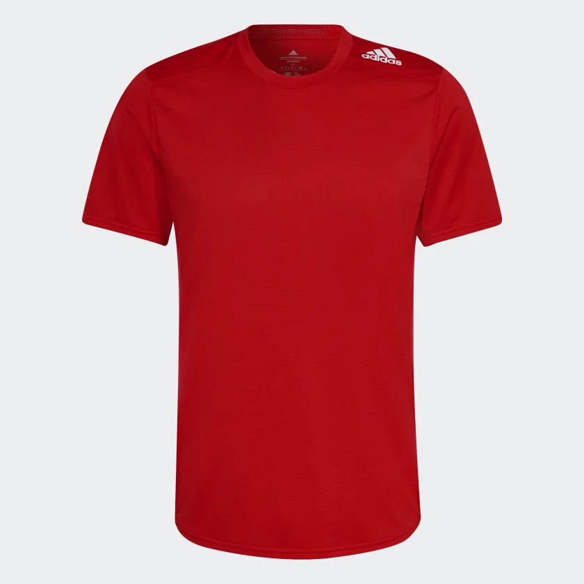 Adidas Designed 4 Mens Running Tee -Red