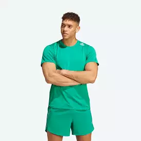 Adidas Designed 4 Running Tee - Court Green