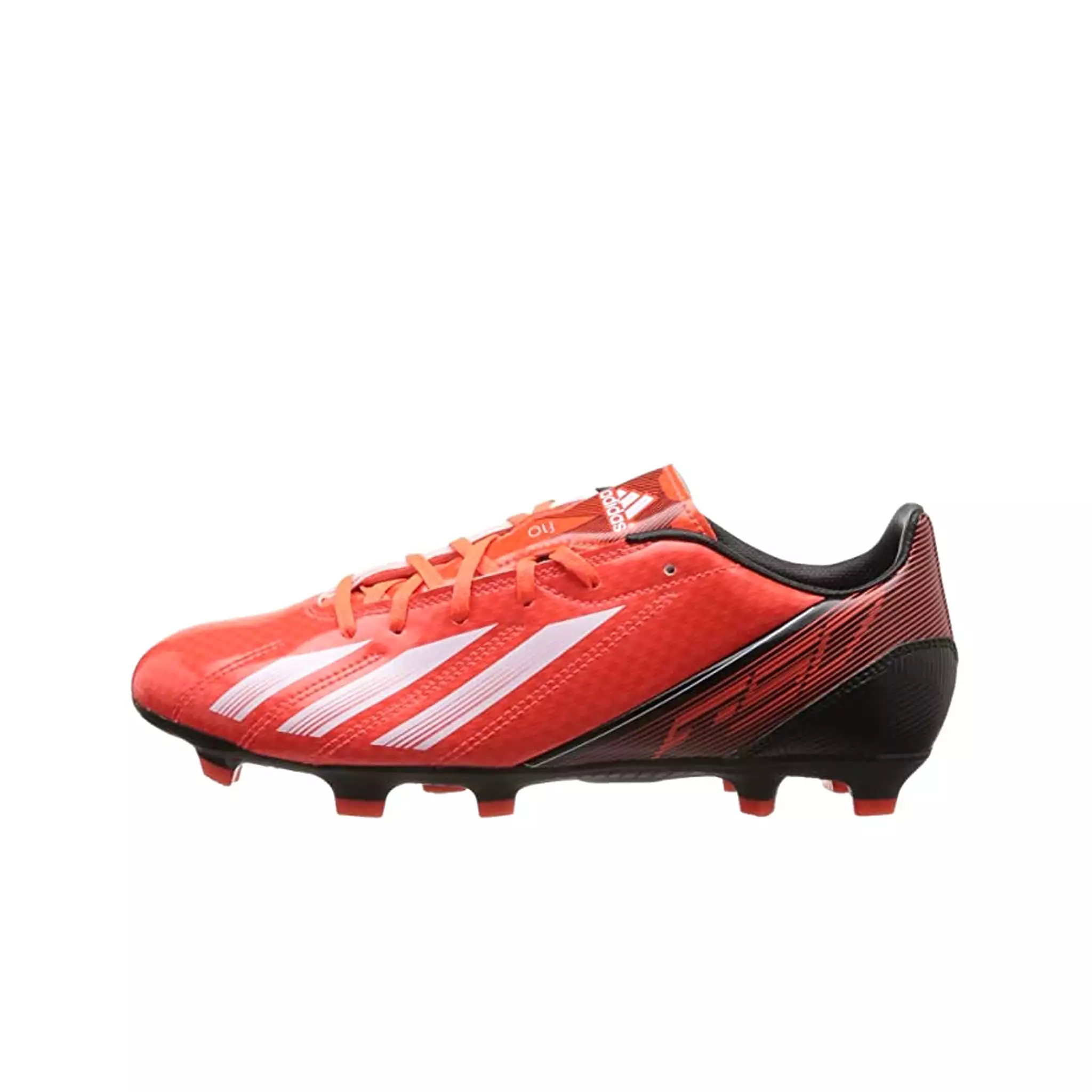 Adidas F10 TRX AG Lace-Up Orange Synthetic Kids Football Boots Q33872