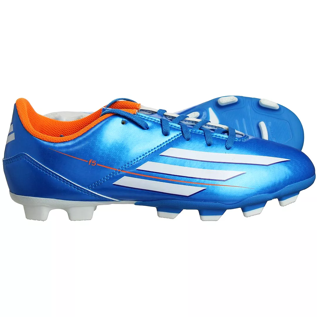 Adidas F5 TRX FG Kids Blue Football Boots