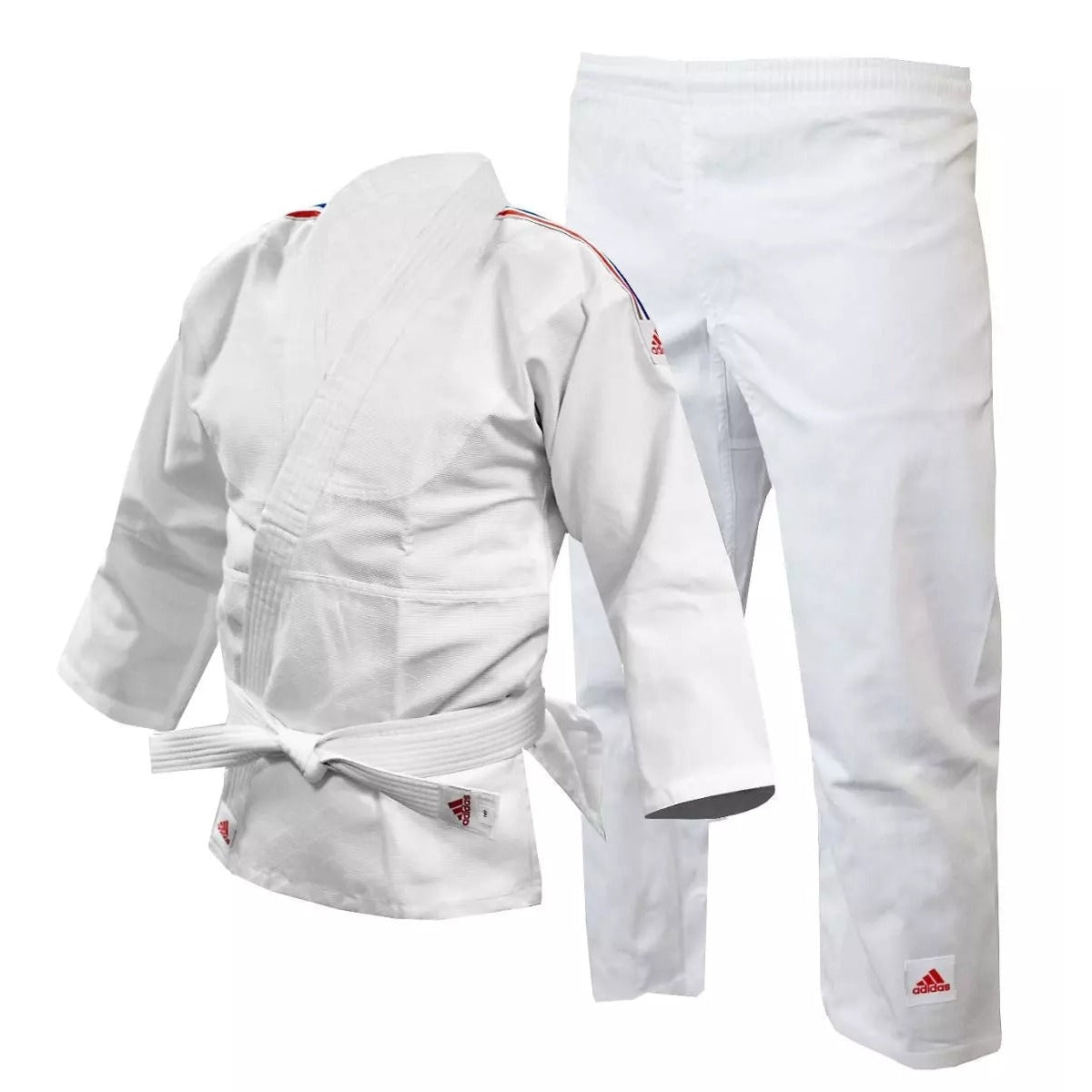 adidas J250 Kids Judo Uniform Gi 9oz Suit + White Belt