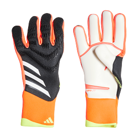 Adidas Predator Pro Goalkeeper Gloves - Black Solar Red Yellow