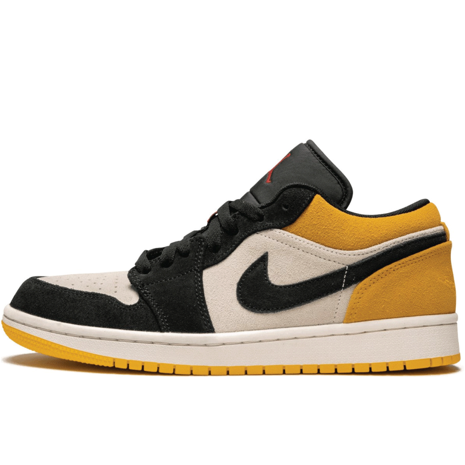 Air Jordan 1 Low Sail 'University Gold Black'