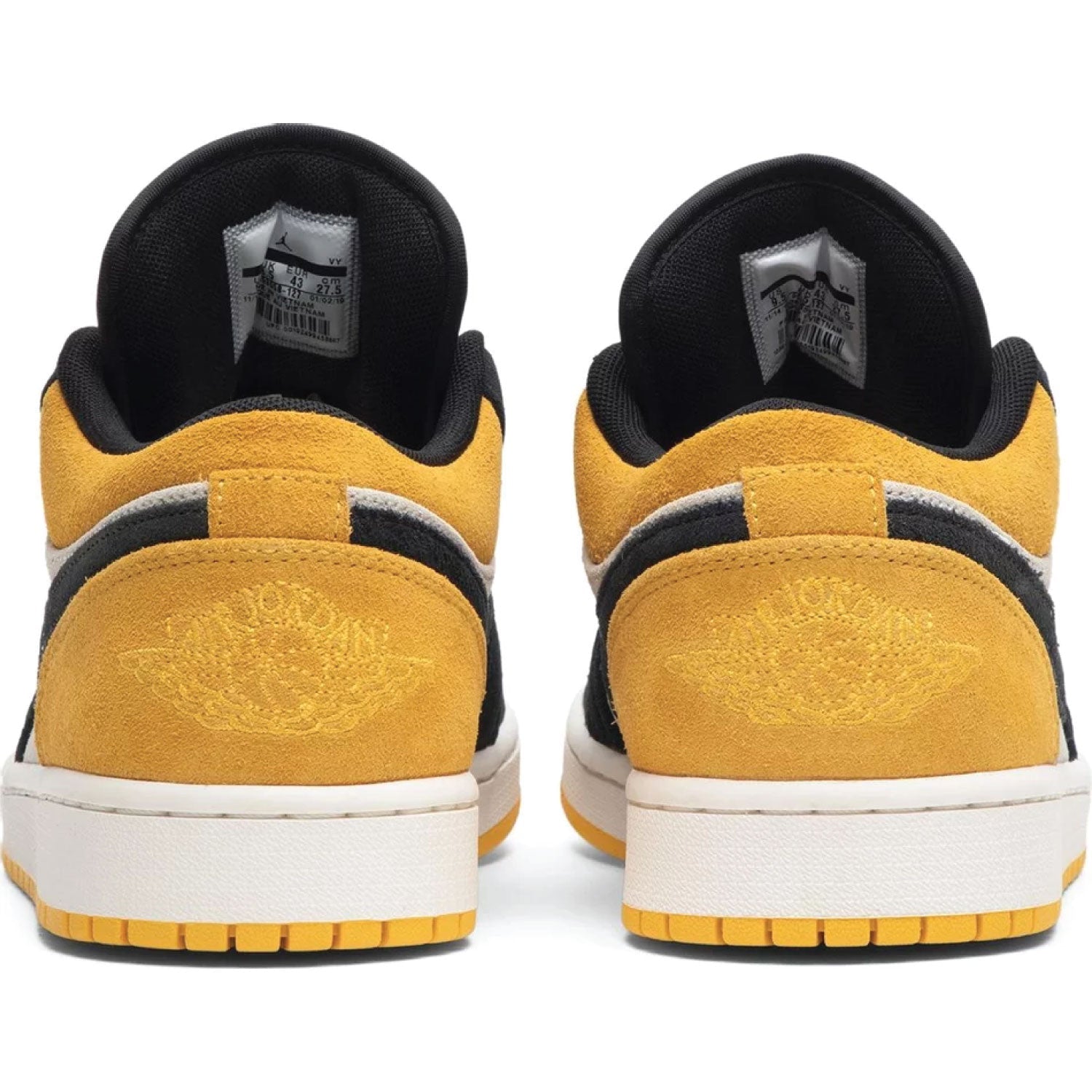 Air Jordan 1 Low Sail 'University Gold Black'