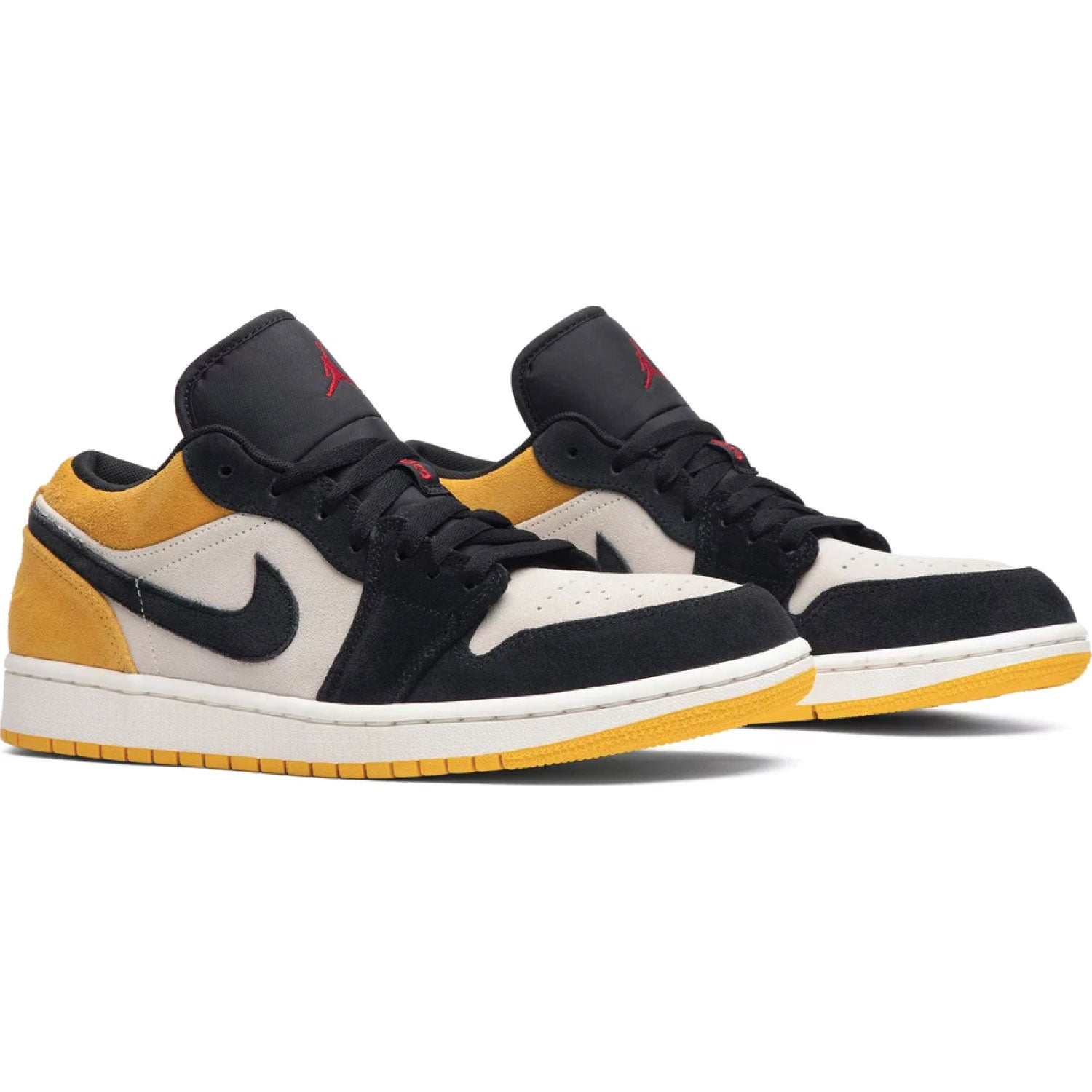 Air Jordan 1 Low Sail 'University Gold Black'