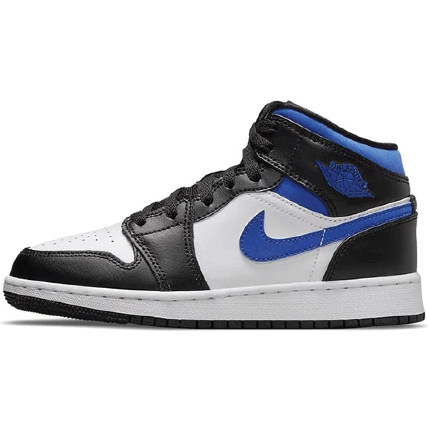 Air Jordan 1 Mid White Racer Blue (GS)