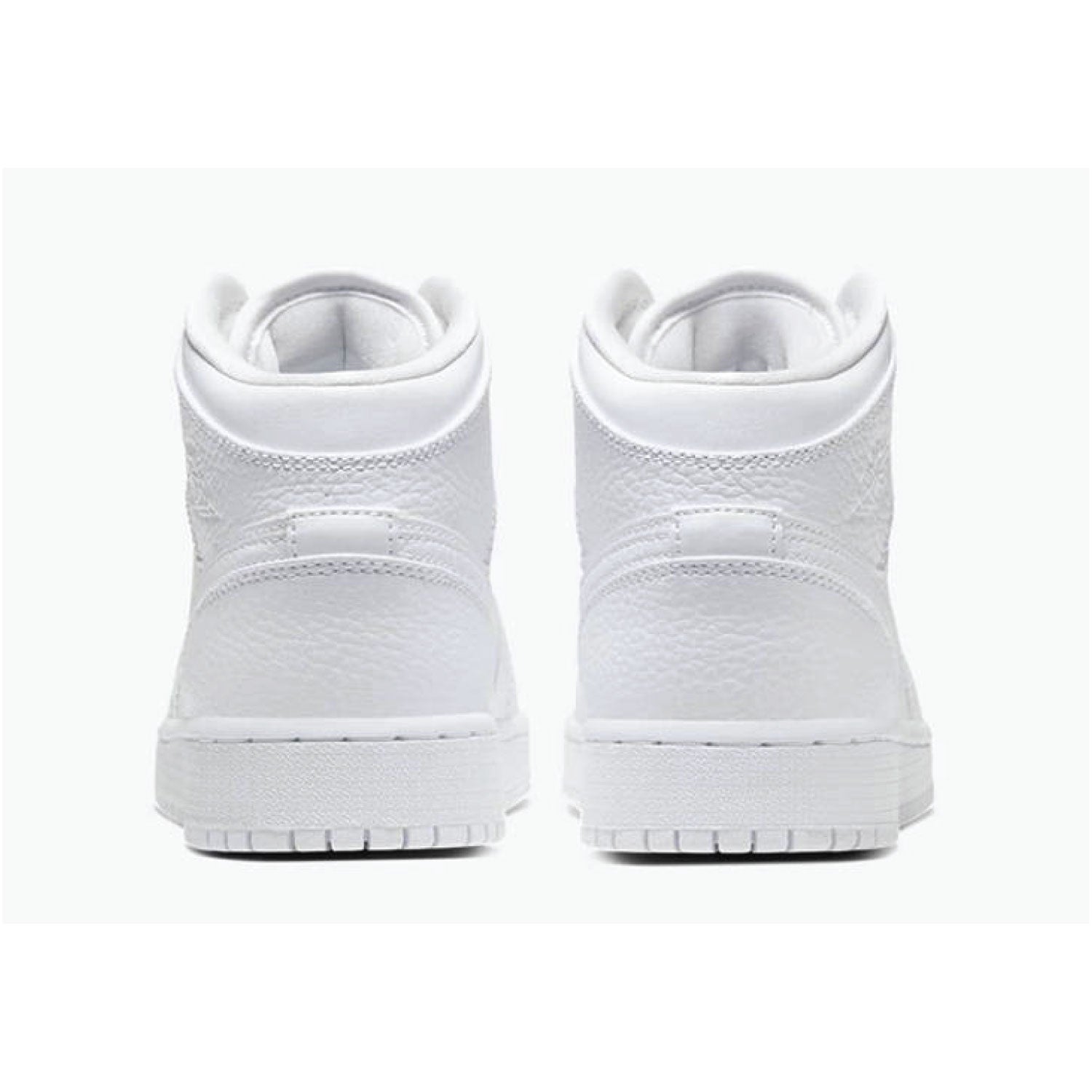 Air Jordan 1 Retro Mid GS 'Triple White'