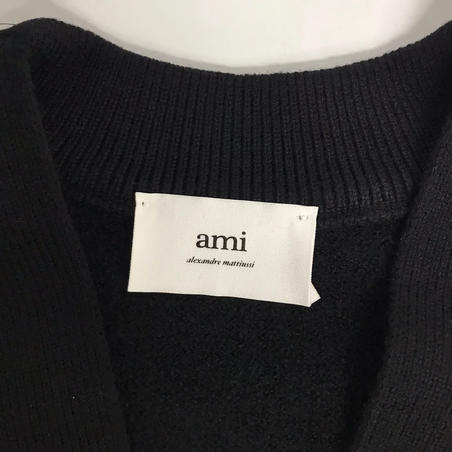 AMI PARIS  |Wool Street Style Plain Logo Designers Cardigans