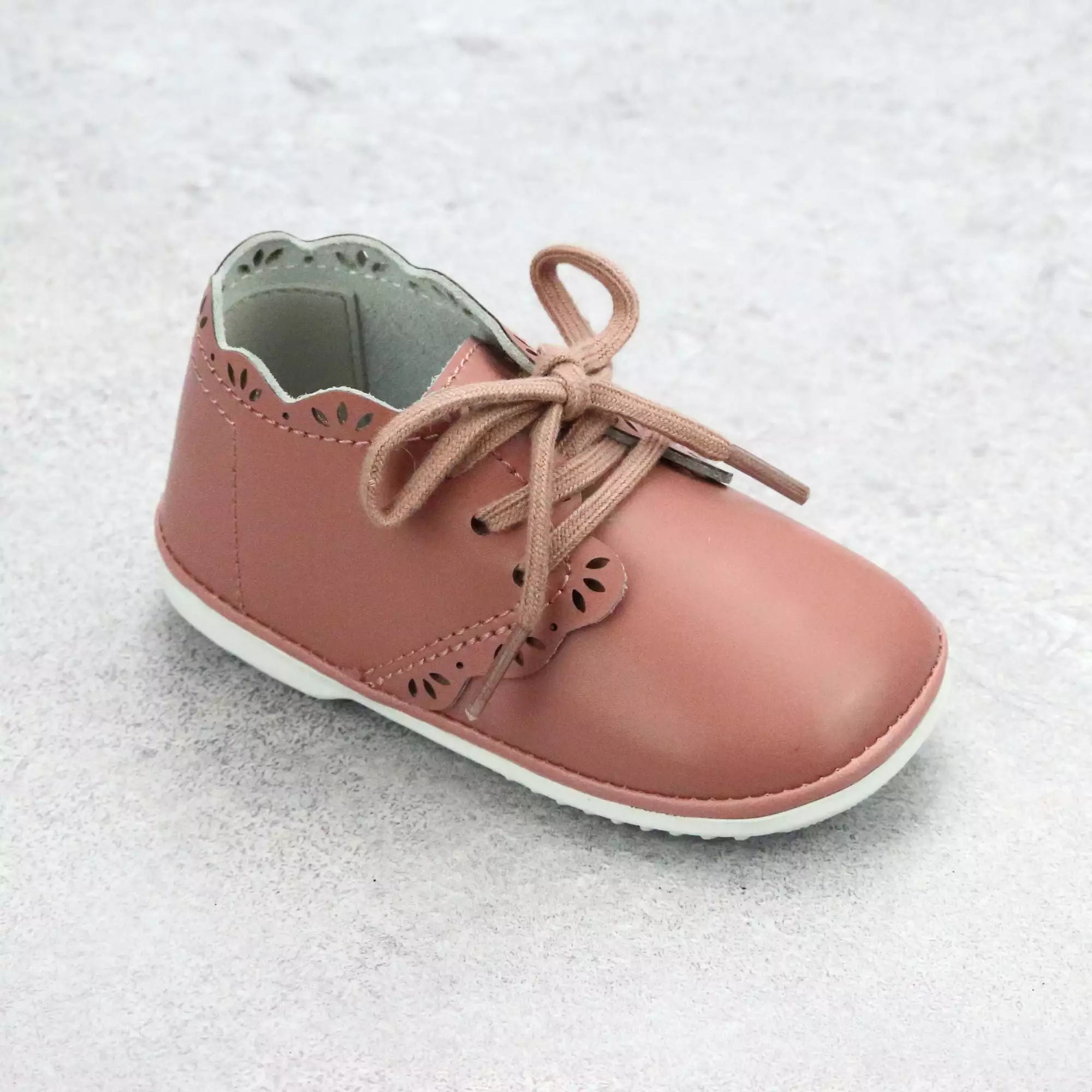 Angel Baby Girls Bella Lace Up Booties