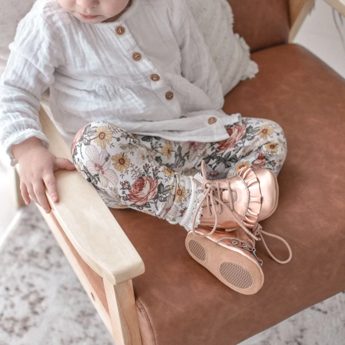 Baby & Toddler Boot - Alex in Rose Gold