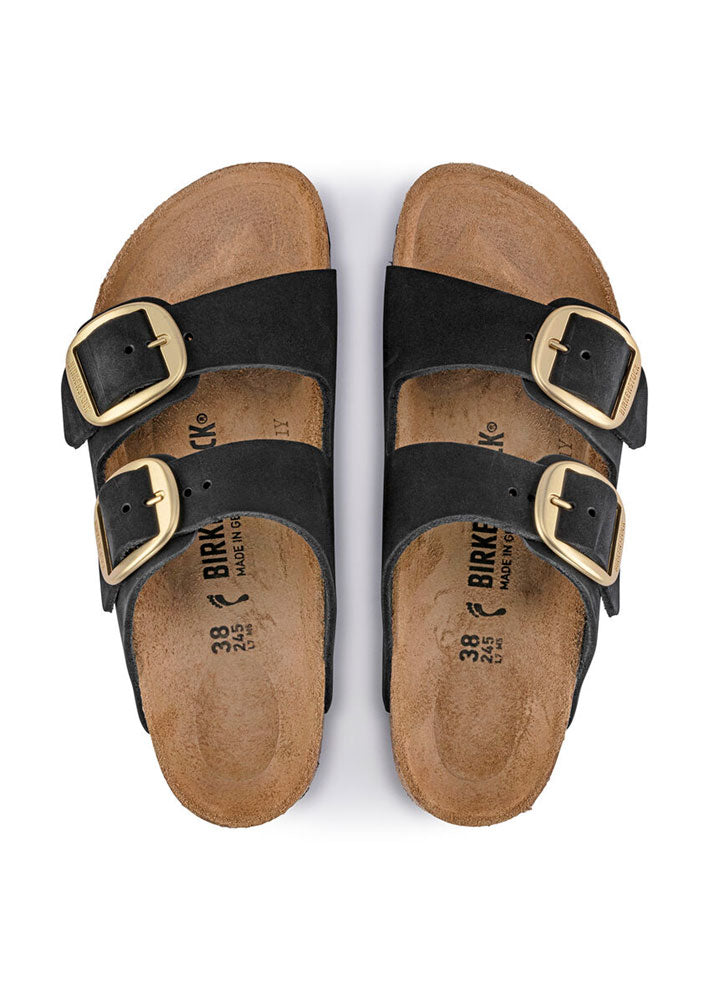 Birkenstock Arizona Big Buckle Nubuck 1023290 Black