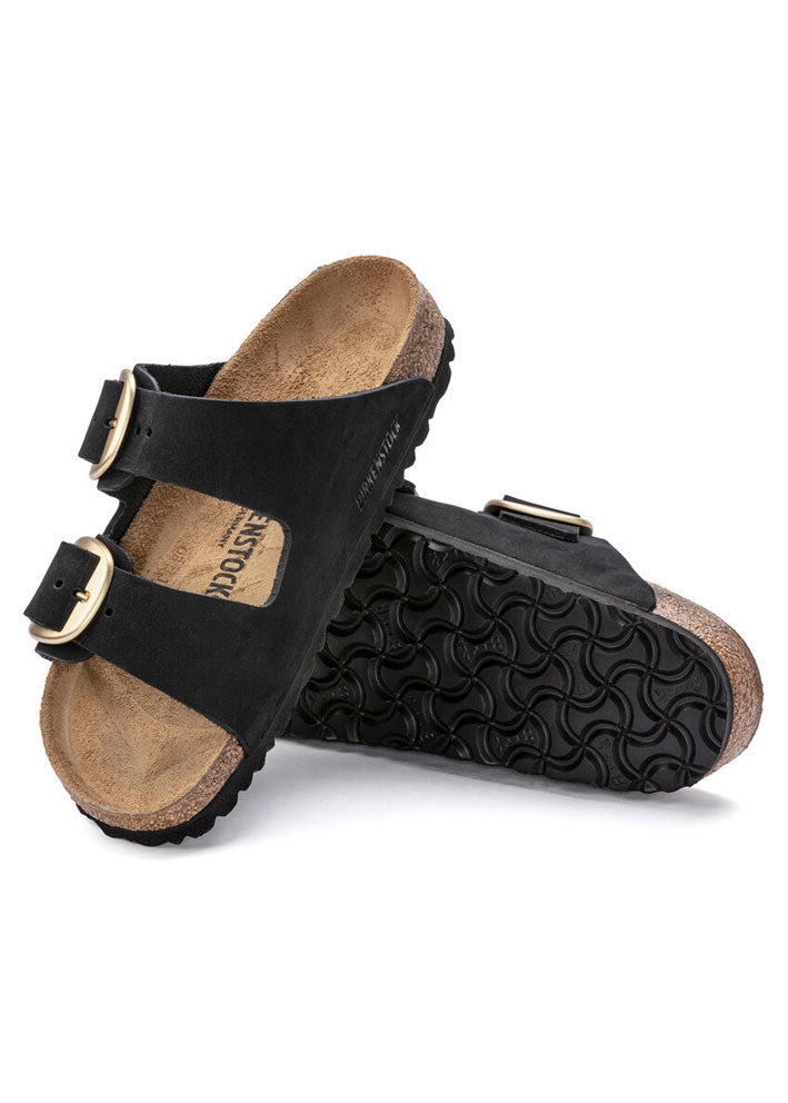 Birkenstock Arizona Big Buckle Nubuck 1023290 Black