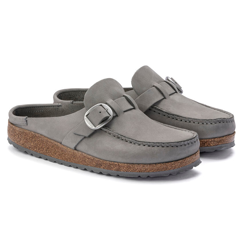 BIRKENSTOCK Buckley Nubuck Leather (Dove Grey)