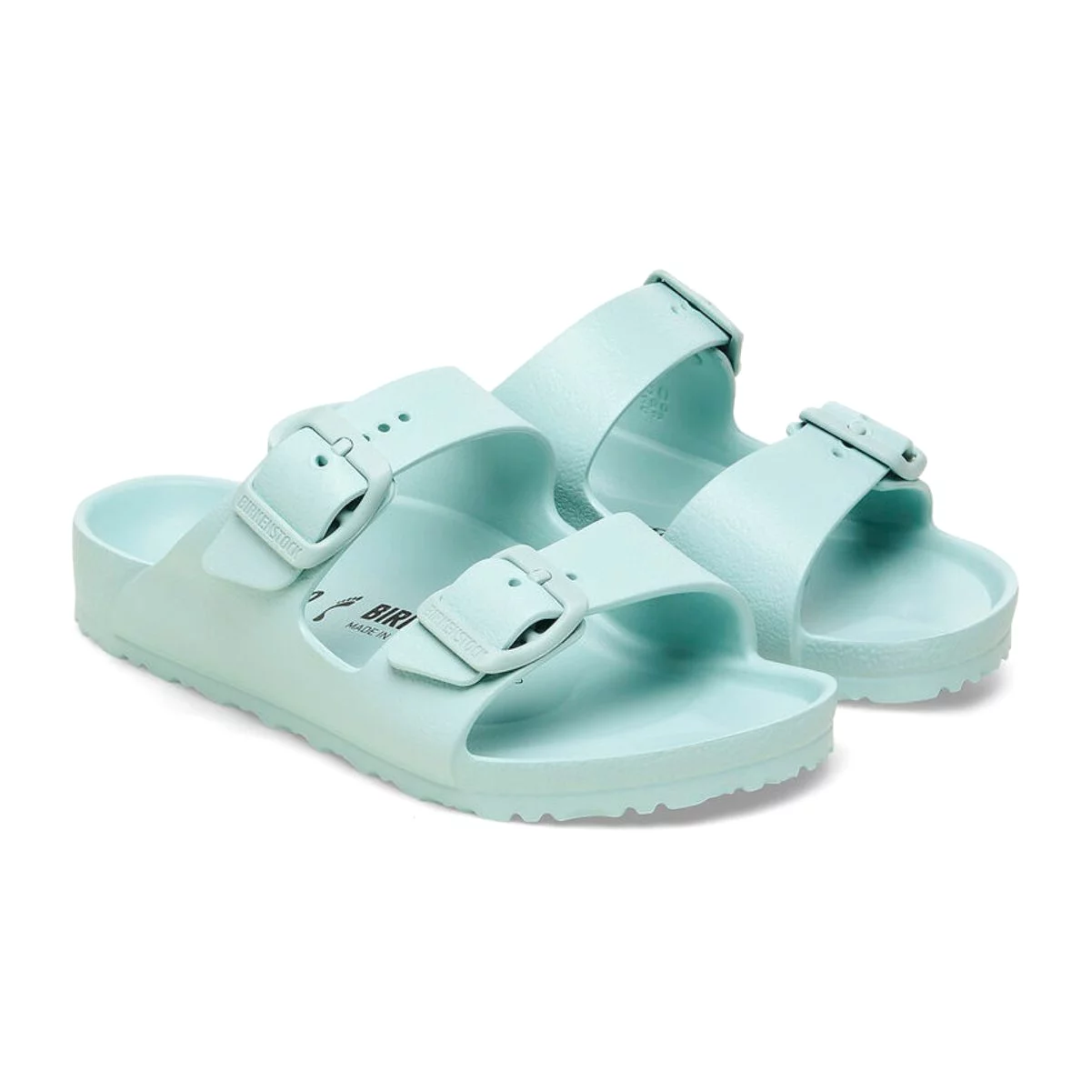 Birkenstock Girl's (Sizes 31-34) Arizona Surf Green EVA