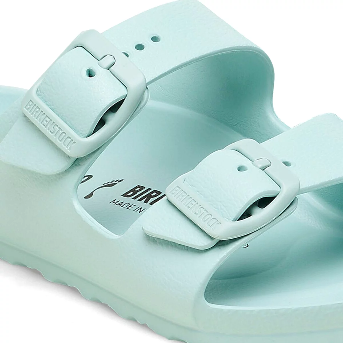 Birkenstock Girl's (Sizes 31-34) Arizona Surf Green EVA