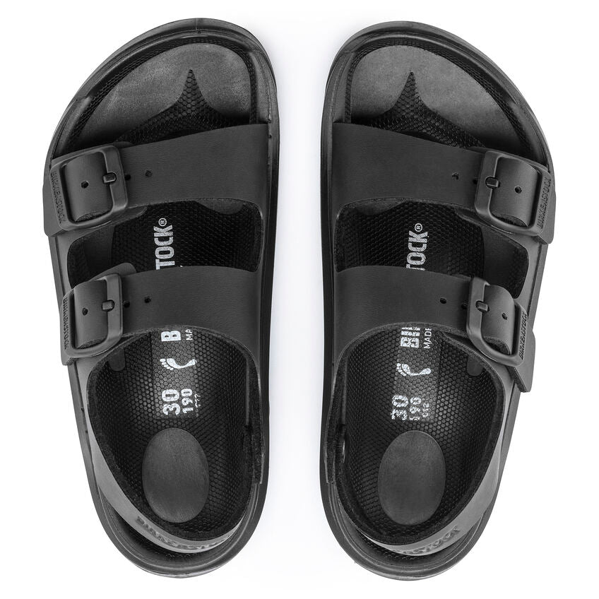 Birkenstock Kids' Mogami Birko-Flor (Black - Narrow Fit)