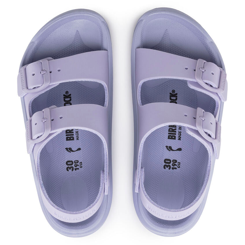 Birkenstock Kids' Mogami Birko-Flor (Icy Purple Fog Monochrome)