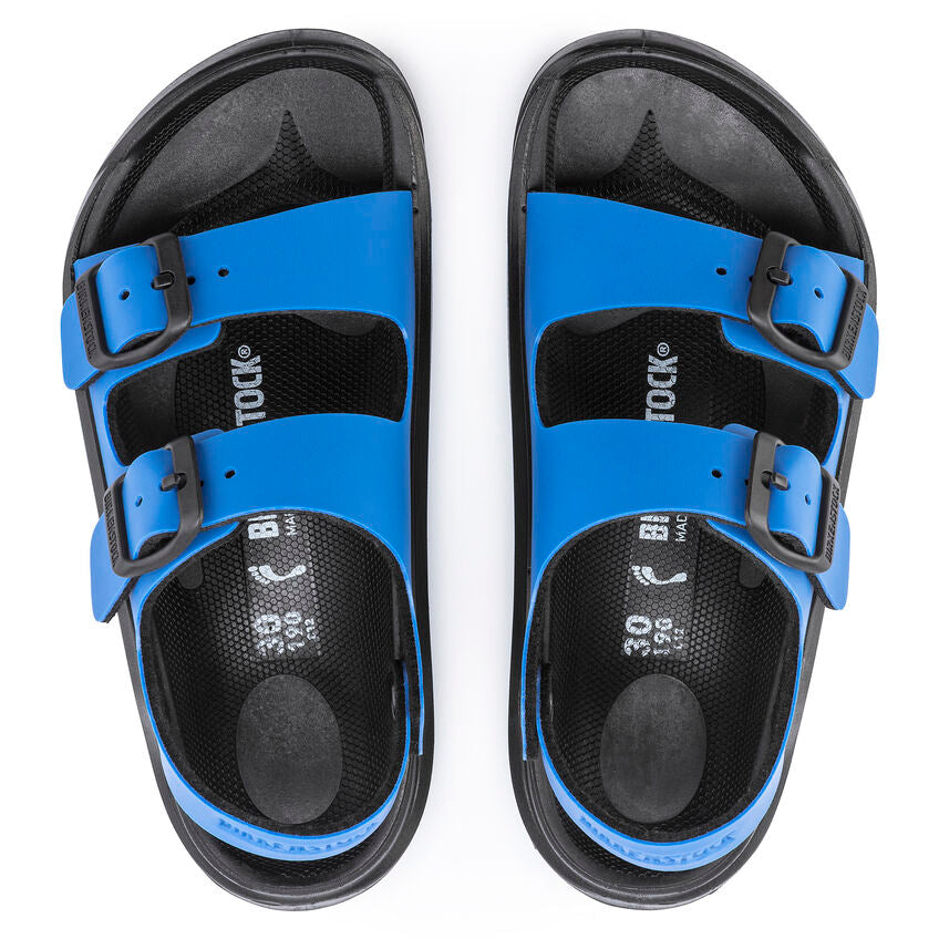 Birkenstock Kids' Mogami Kids Birko-Flor (Ultrablue+Black - Narrow Fit)