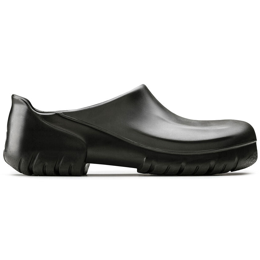 BIRKENSTOCK UNISEX A 640 Polyurethane Clogs (Black)