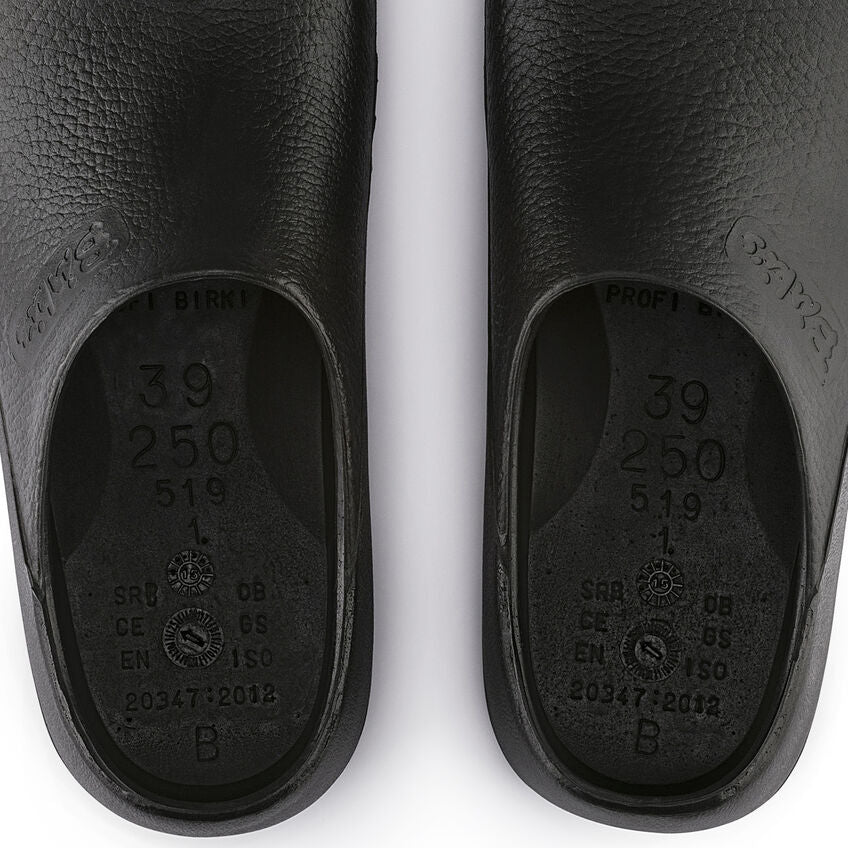 Birkenstock UNISEX Profi-Birki Polyurethane (Black)