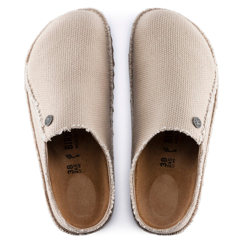 BIRKENSTOCK UNISEX Zermatt Canvas (Eggshell)