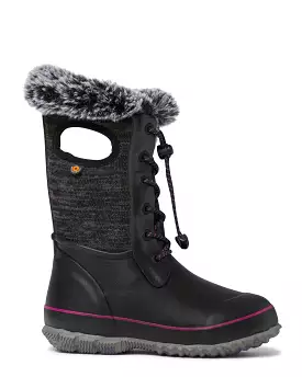 'BOGS' Kids' Arcata Knit Insulated WP Winter - Black Multi