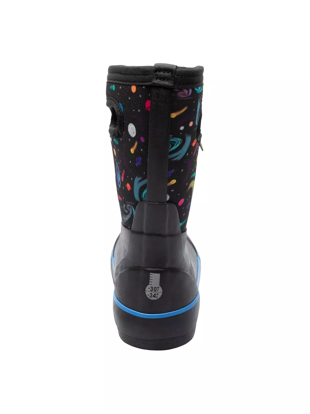 'BOGS' Kids' Classic II Final Frontier Insulated WP Rainboots - Black Multi