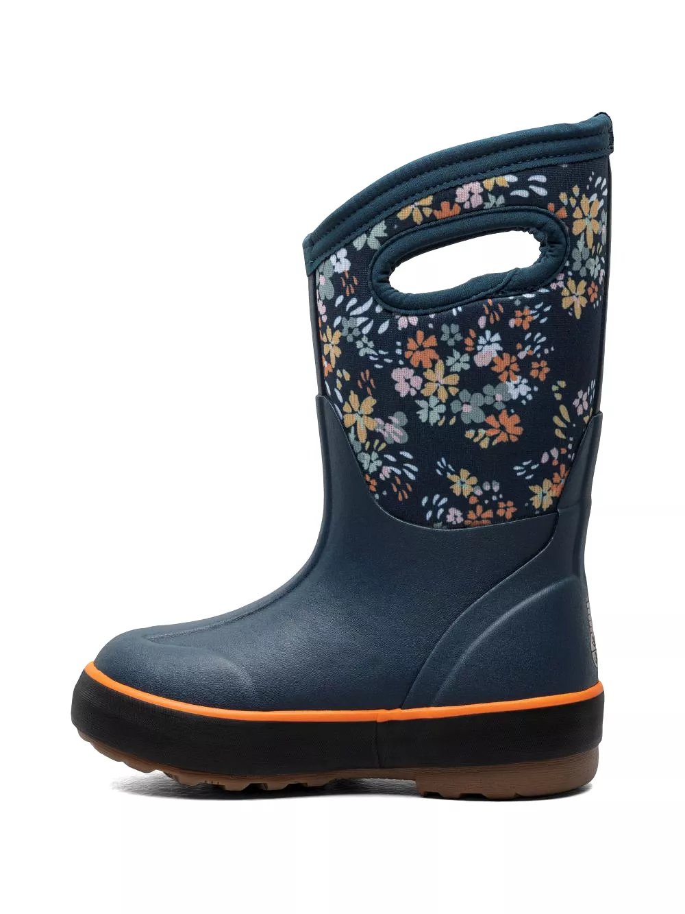 'BOGS' Kids' Classic II Water Garden Insulated WP Rainboots - Indigo Multi