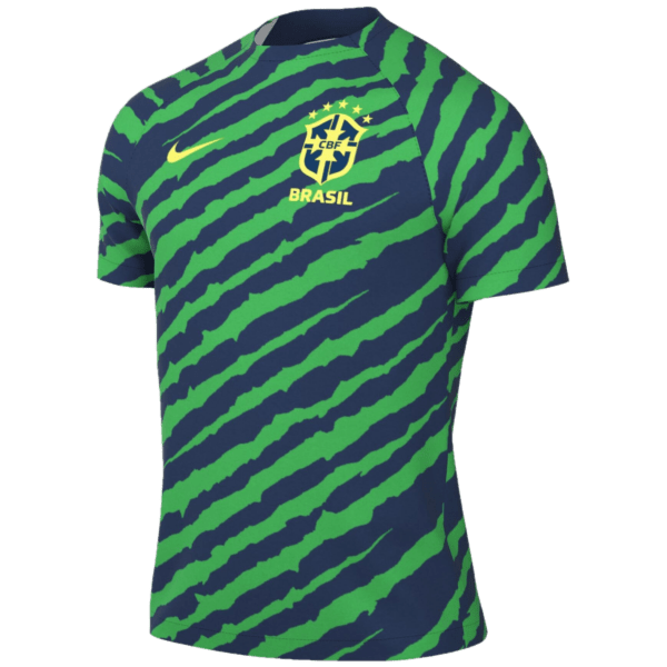 Brazil National Adults Pre-Match Jersey - 2022