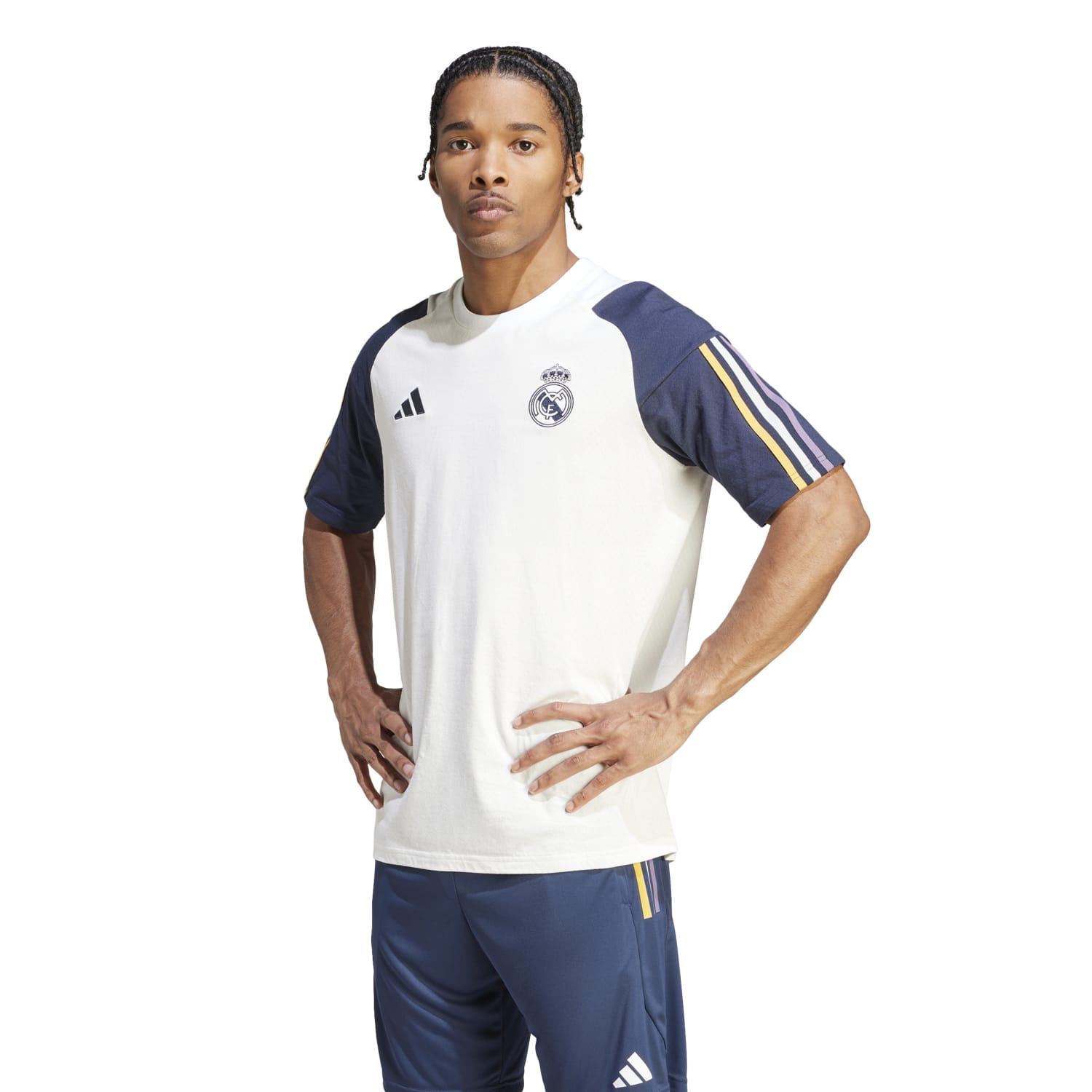 Camiseta adidas Hombre Entrenamiento 23/24 Blanca