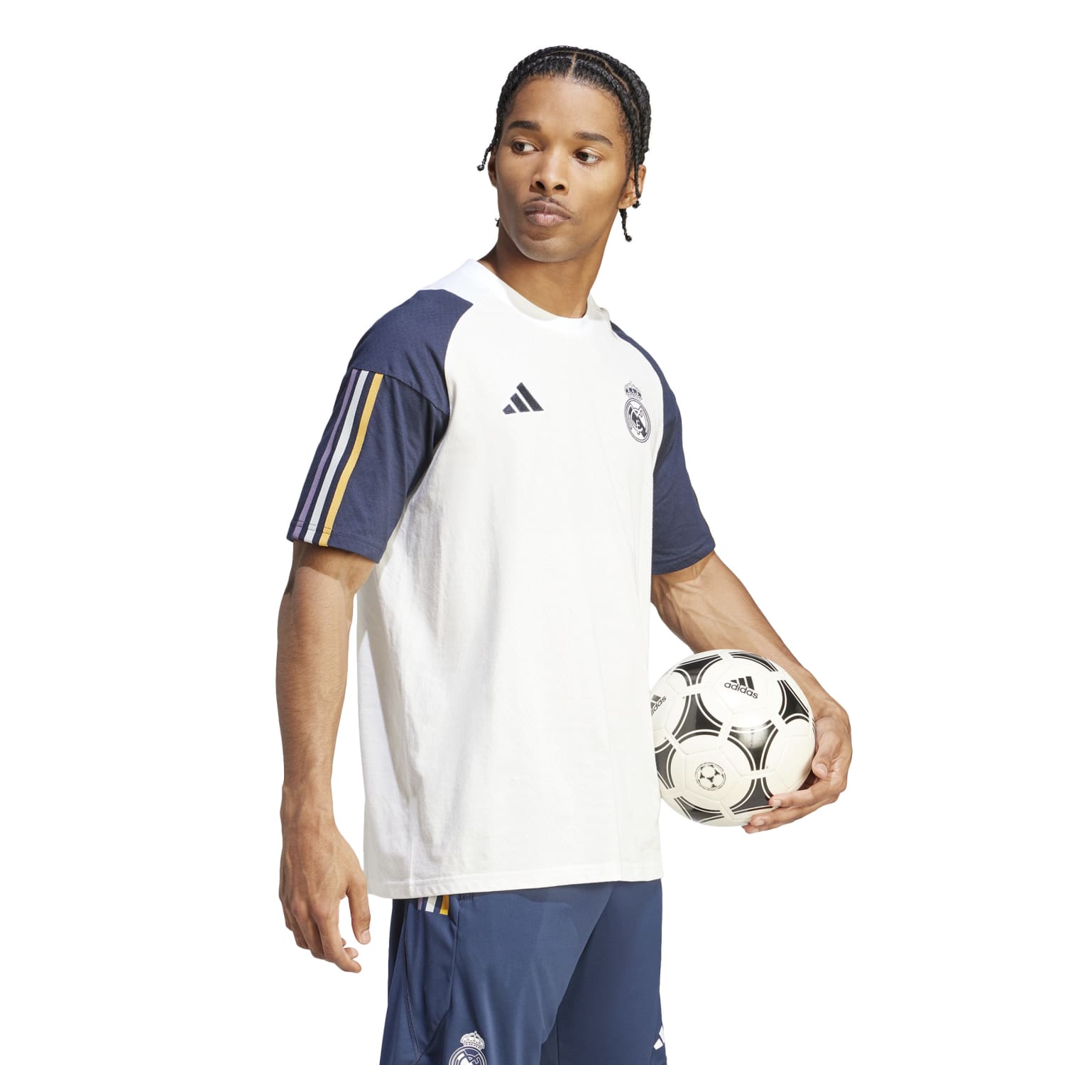 Camiseta adidas Hombre Entrenamiento 23/24 Blanca