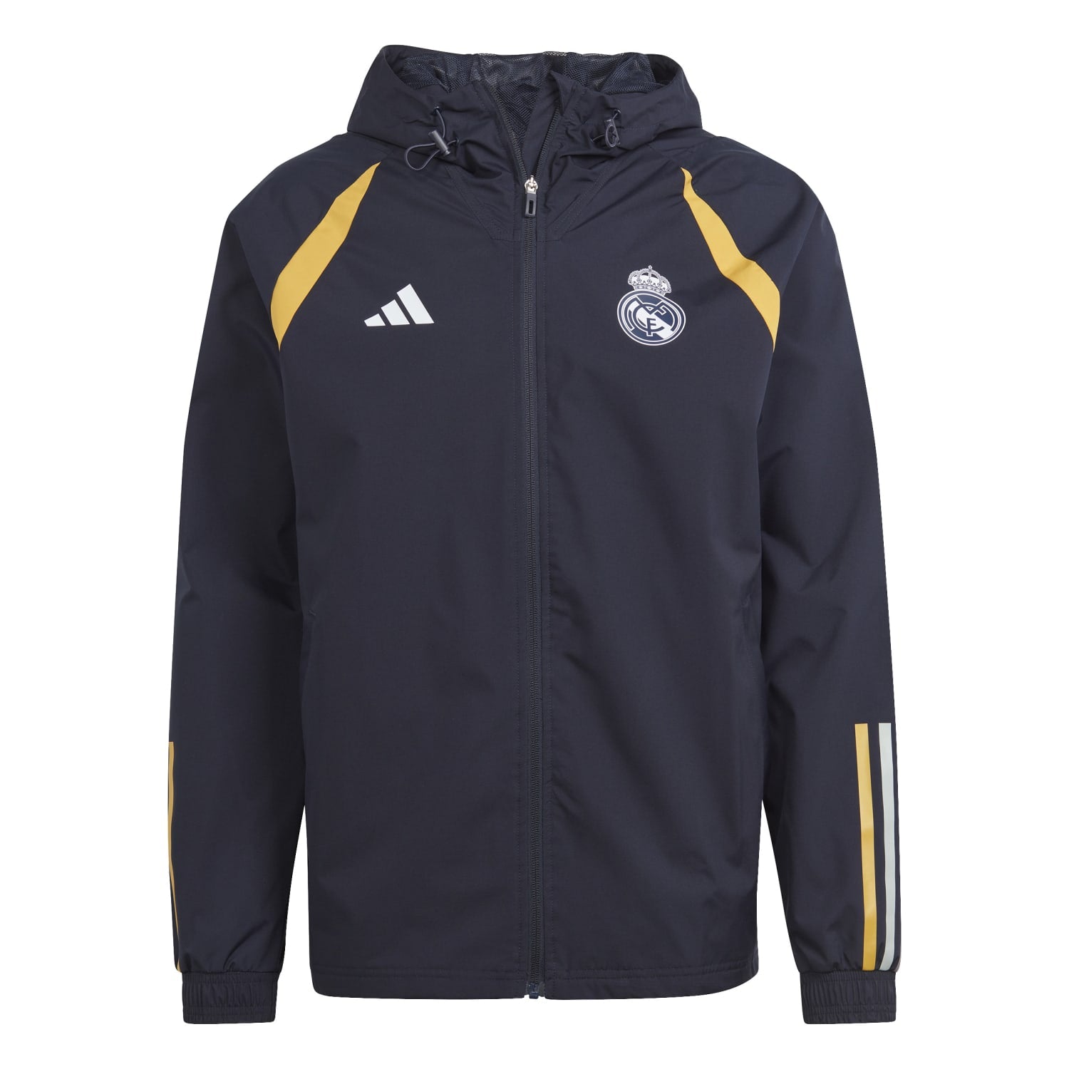 Chaqueta adidas All Weather Hombre Entrenamiento 23/24 Azul Marino