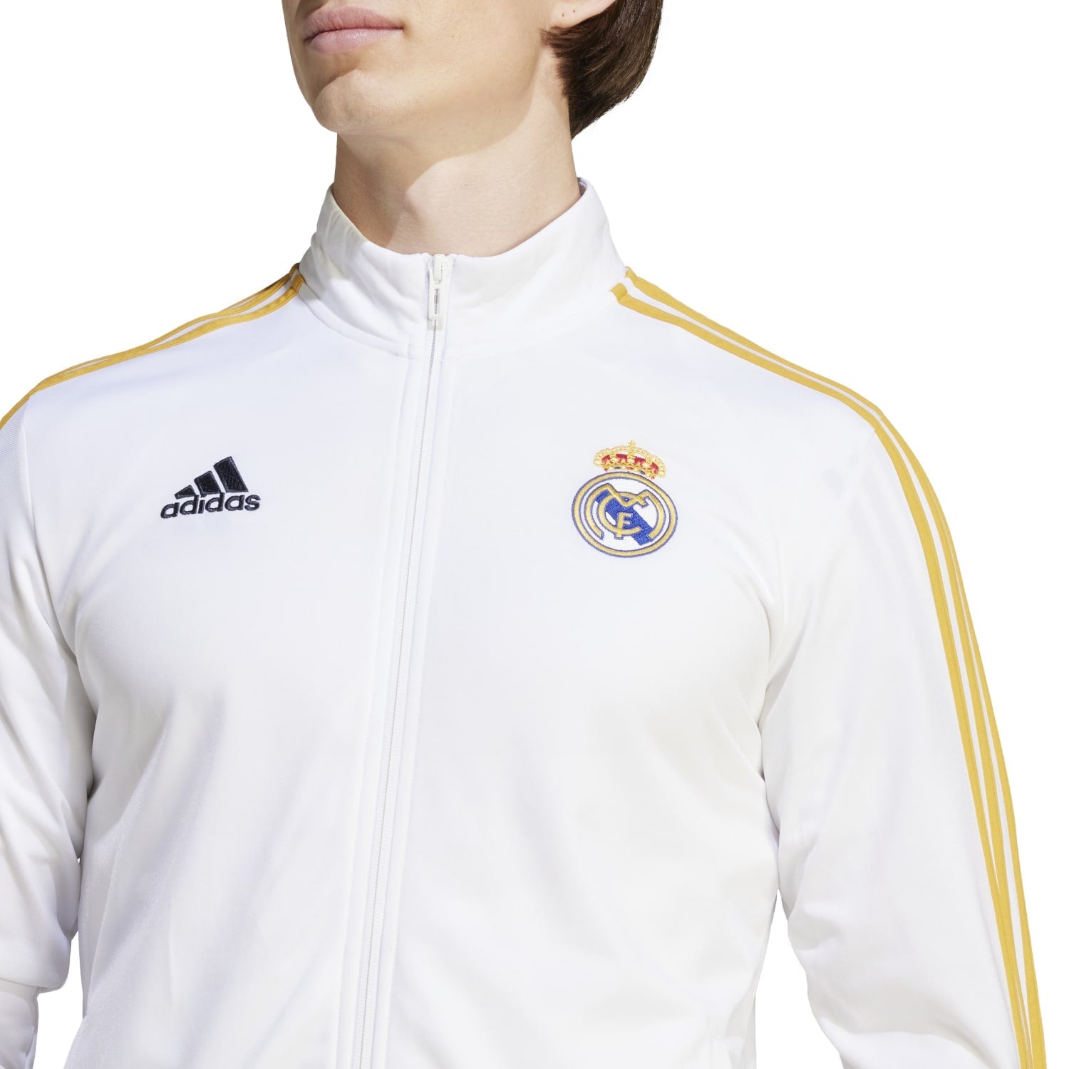 Chaqueta Chándal adidas Hombre DNA 23/24 Blanca