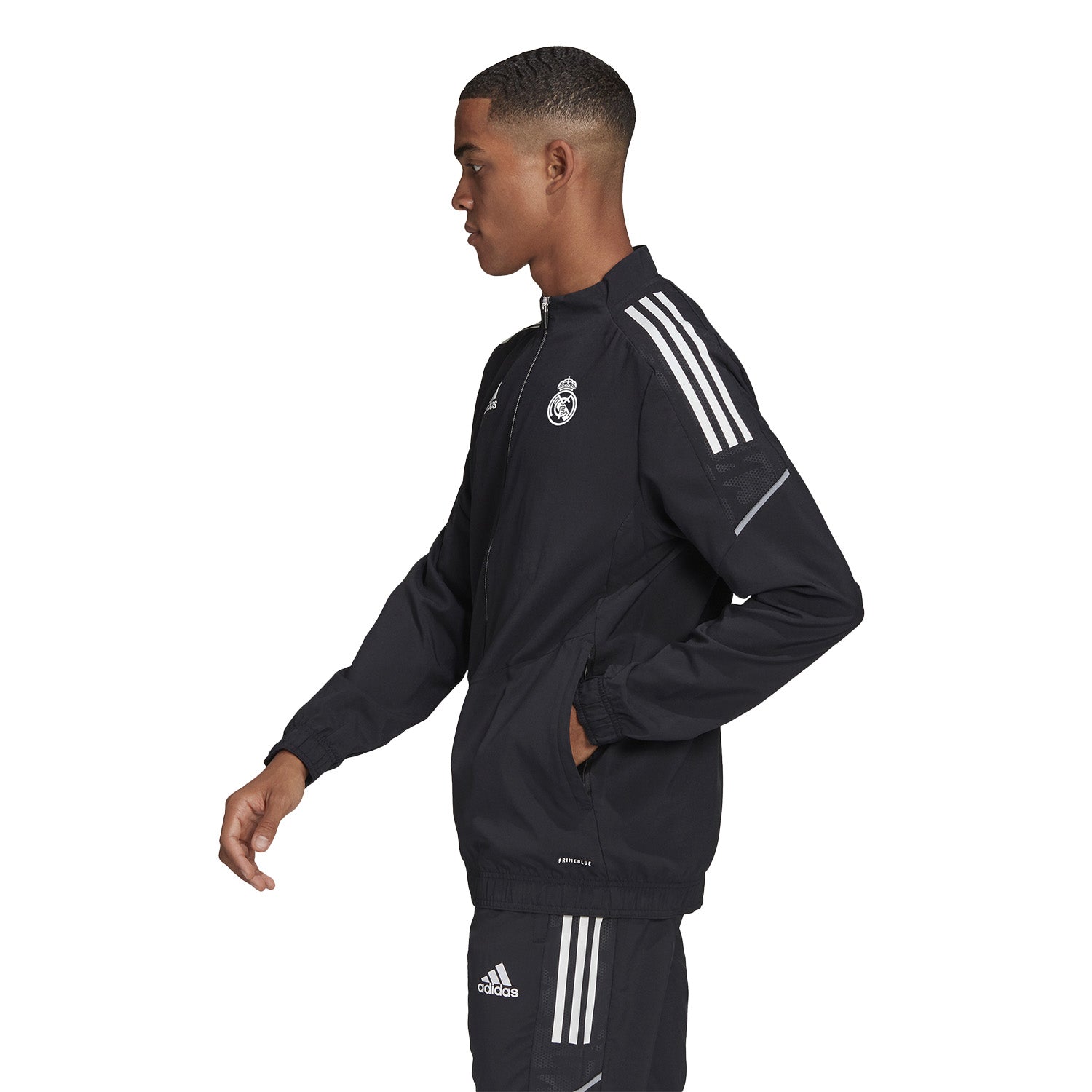 Chaqueta Hombre Entrenamiento TTS Negra adidas