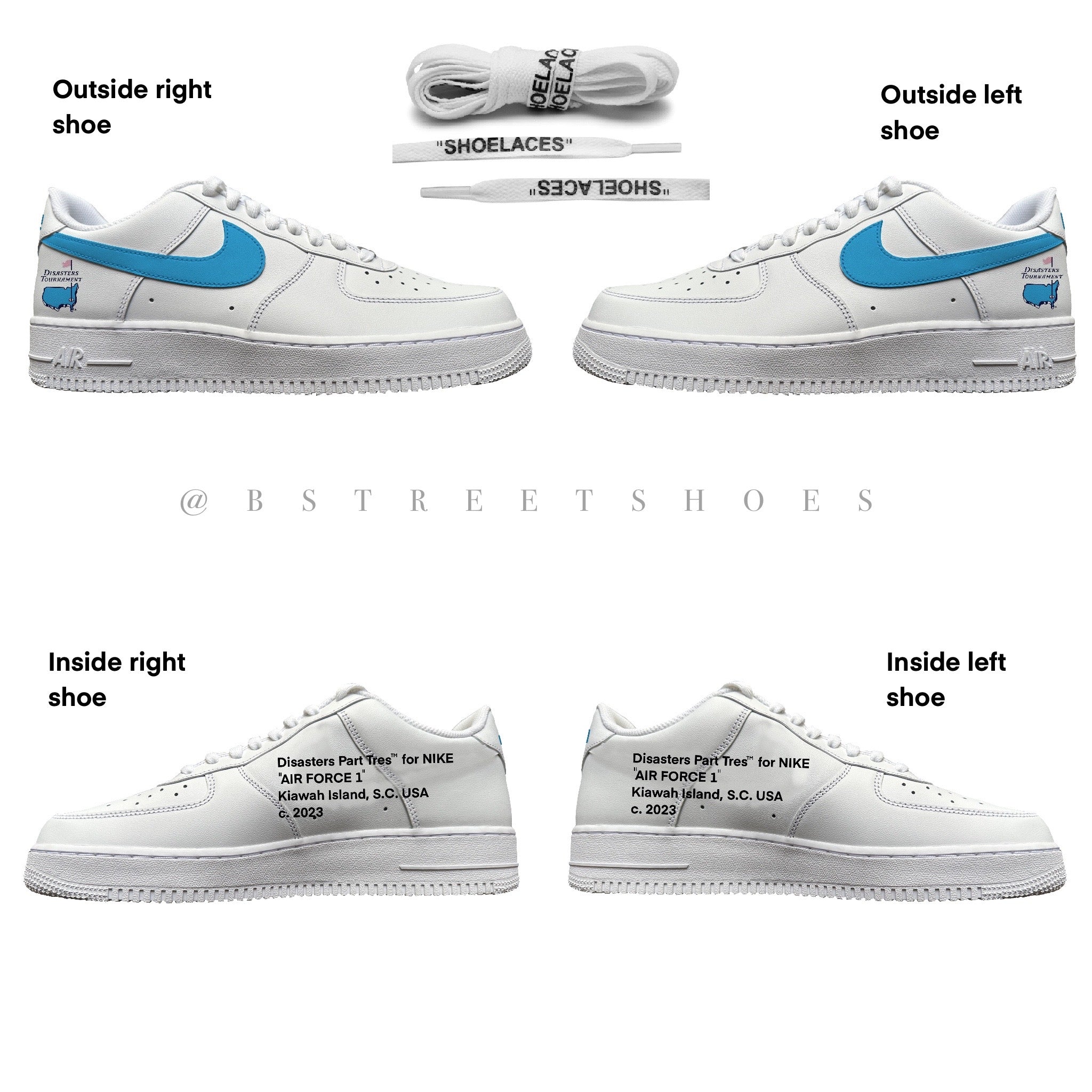 Custom Disasters Part Tres Nike AF1 - Custom Order - Invoice 1 of 2