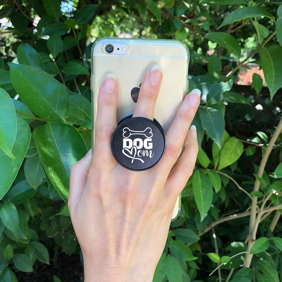 Dog Mom Bone Phone Grip